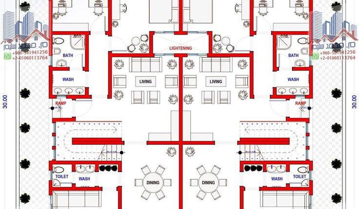 commercial building blueprints